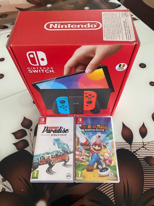 Nintendo Switch Oled aproape nou