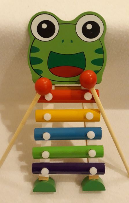 Детски дървен ксилофон