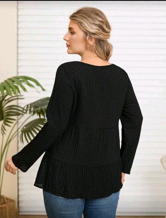 Bluză lejeră curvy