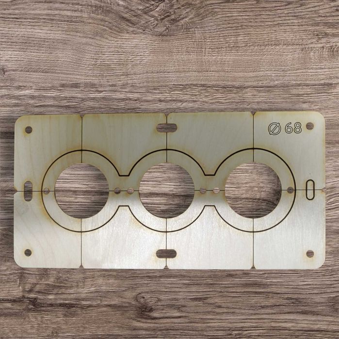 Лазерно изрязани шаблони за конзолни кутии - 4 броя - 20 лева