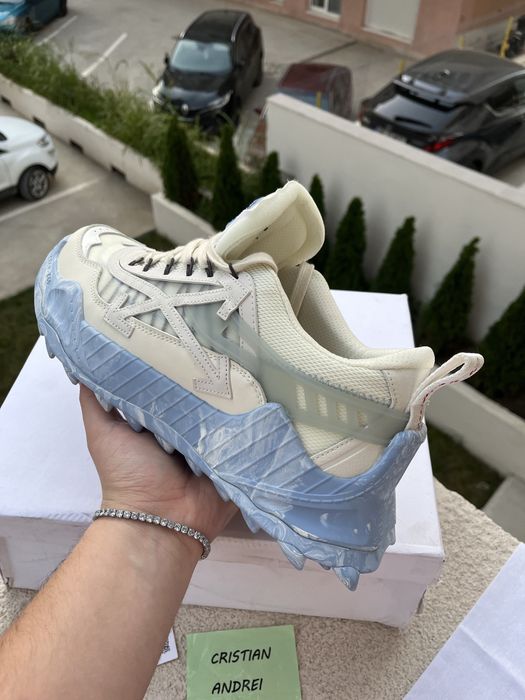 Off White Odsy Marble Blue 46