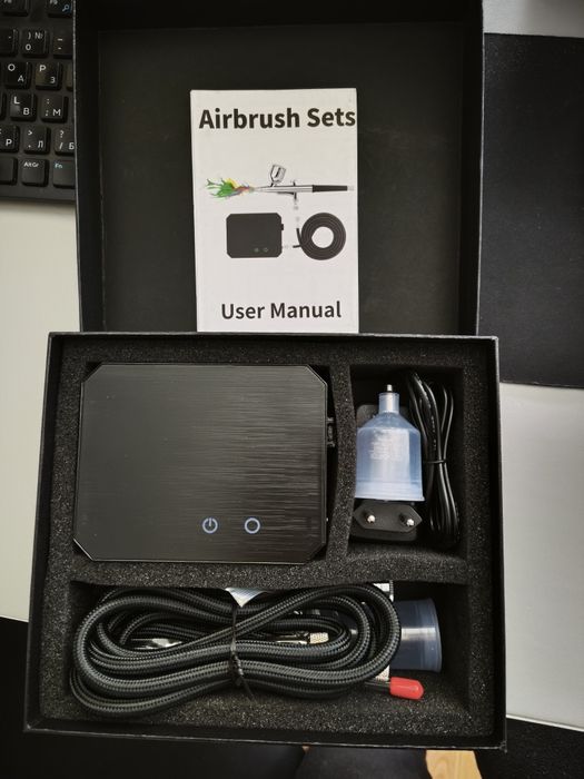 Нов! Комплект аерограф Gocheer ( Airbrush Set)