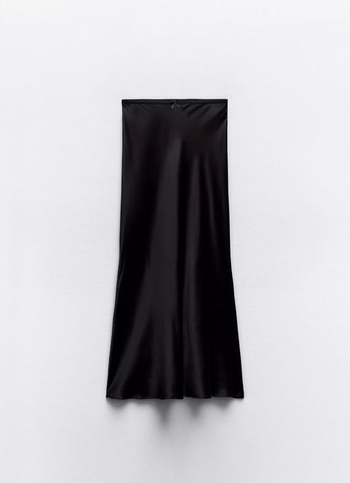 Юбки атласные Zara