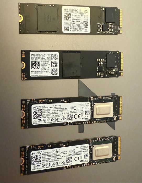 Ssd Samsung laptop NVMe M2 256GB stocare CA NOU !