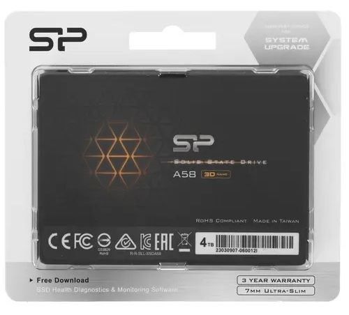 Новый SSD SATA Silicon Power A58