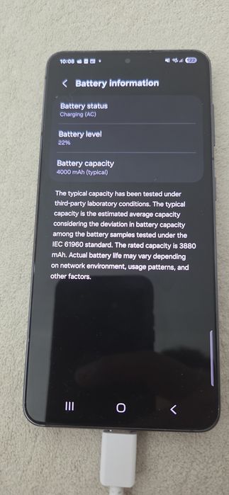 Samsung s21 256GB 5G Blue Black