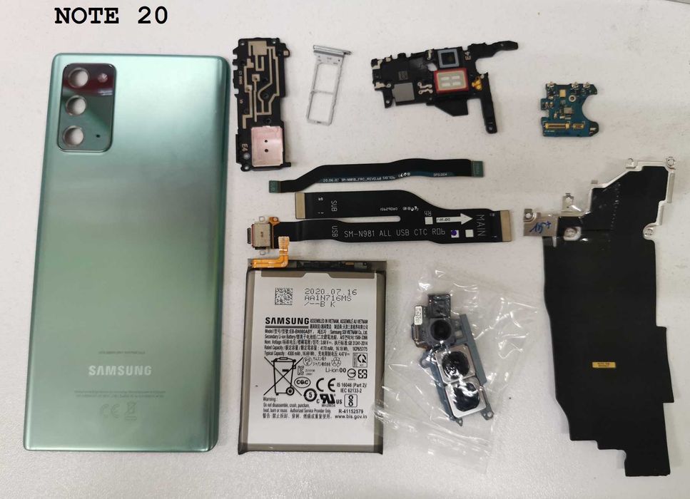 Части за Samsung Galaxy Note 20 , Note 10 , 10 Plus , Note 9 , Note 8