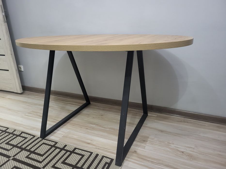 Современный Овальный стол лофт