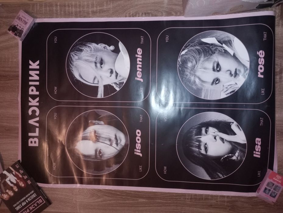 Poster Black pink și BTS