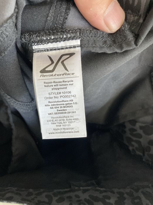 Pantaloni Revolution Race M alpinism tura Noi