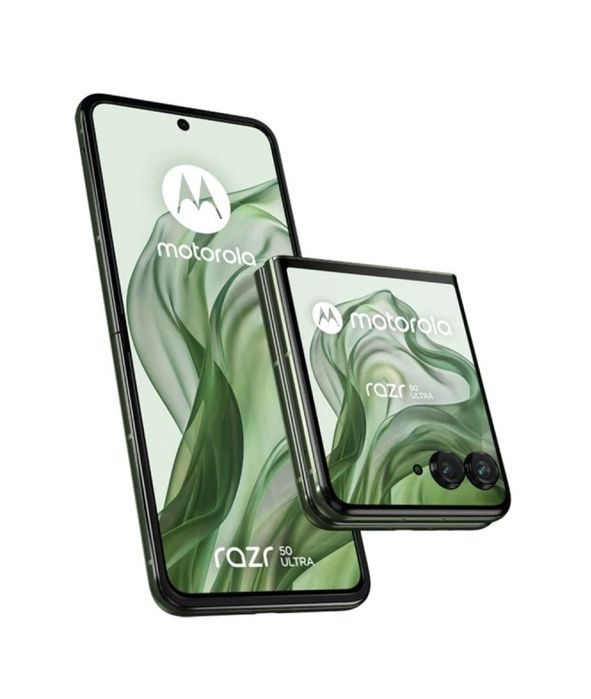НОВ!!! Motorola Razr 50 ultra, Dual SIM, 12GB RAM, 512GB, 5G, Green