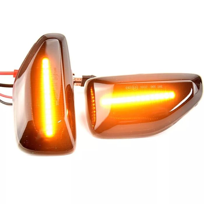 Set lămpi semnalizari led dinamice Dacia Logan Duster Sandero 2