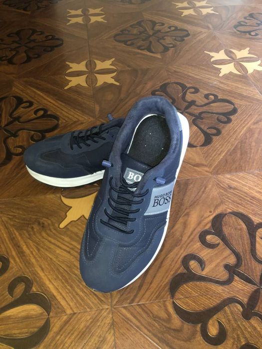 Мужские кроссовки зимние Boss