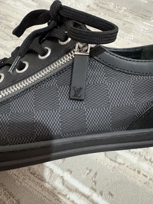 Louis Vuitton Damier Graphite с боковой молнией