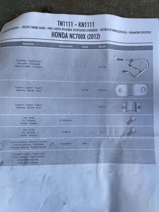 Ралбари Honda NC700X