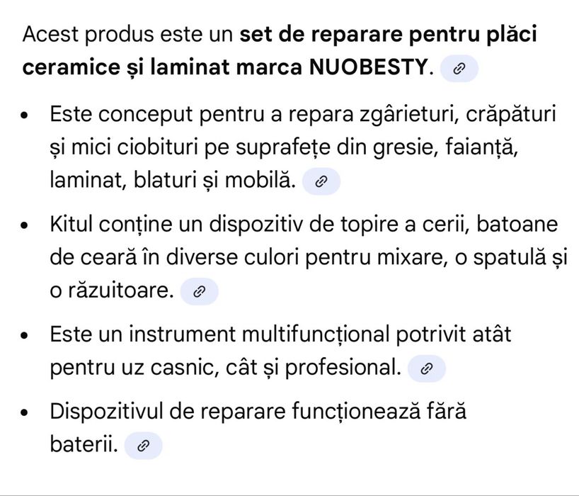 Set de reparare placi ceramice