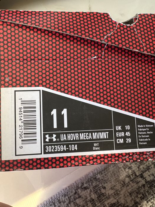 Маратонки Under Armour Hovr MEGA MVMNT