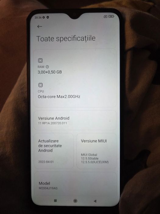 Telefon Xiaomi Redmi 9, 3 gb+32gb