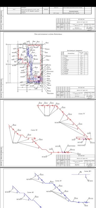 Проектирование вентиляции.