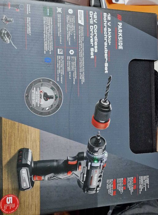 Filetanta Parkside PPBSSA 12 A1 si Cheie cu clichet unghiulară, 12V ...