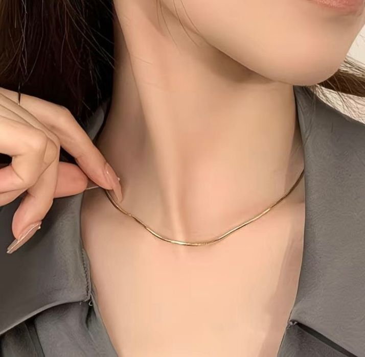 Стильное двухъярусное колье