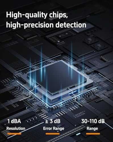 Нов Шумомер 3 в 1: Децибели, Температура, Влажност – LCD Дисплей
