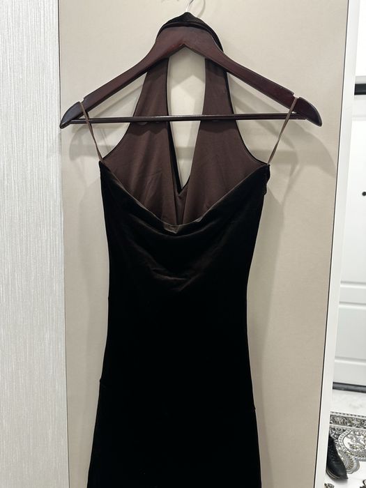 Продам платье вечернее велюр