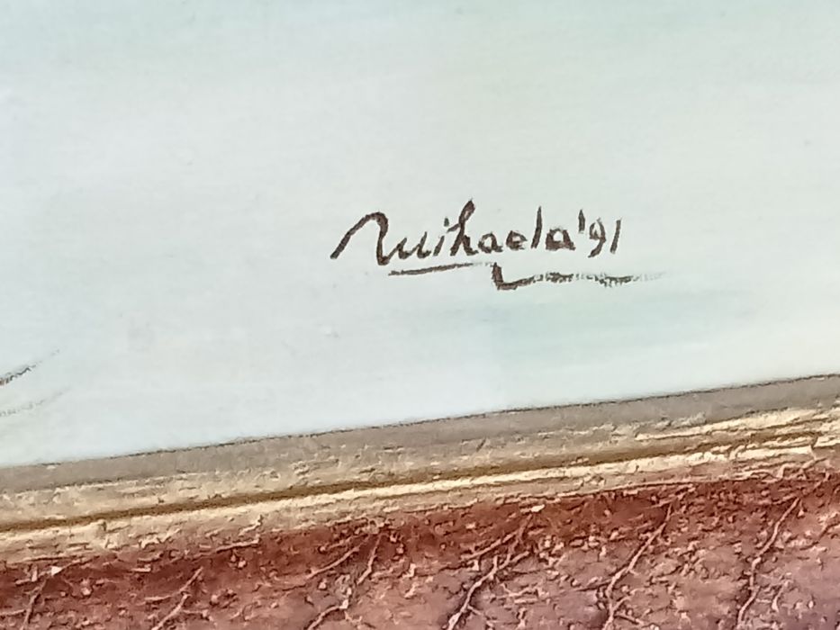 Tablouri pictate in anul 1991 sunt într-o stare impecabila,