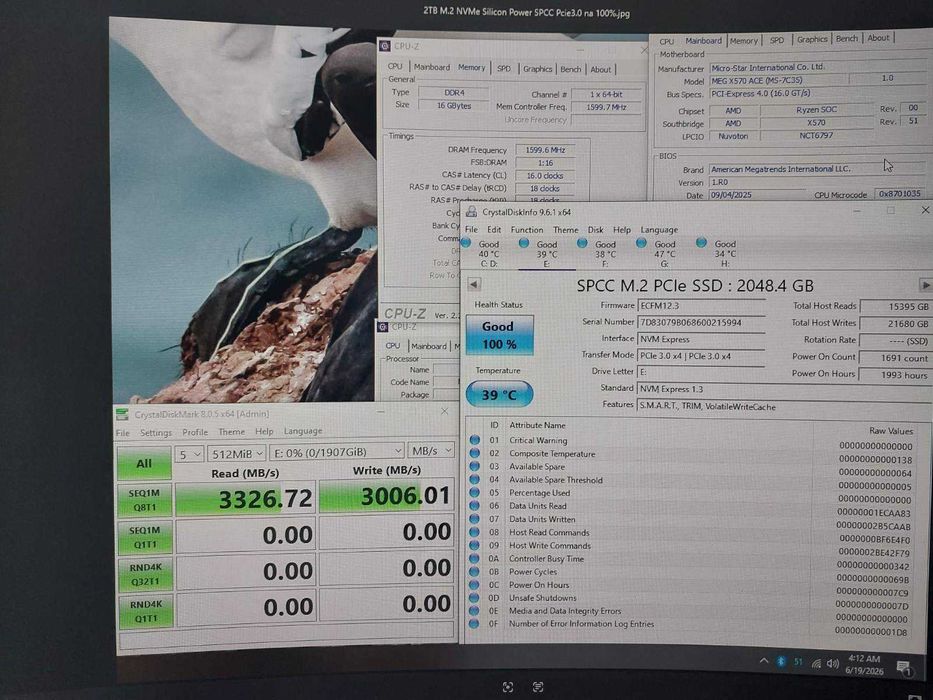 2TB M.2 Nvme PCIe Gen3 - Silicon Power (3400/2700)
