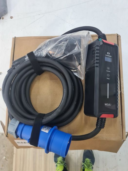 Зарядна станция за електромобил 7,4 Кw монофазно.