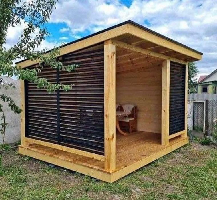 Foisoare și terase din lemn moderne