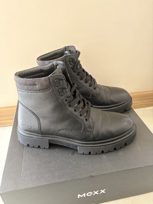 Мъжки боти естествена кожа Мехх