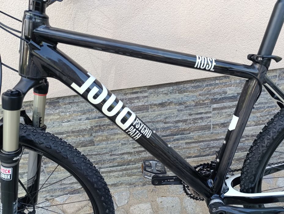 Карбонов планински велосипед Rose 26/460мм Rock Shox