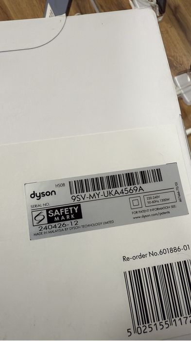 Фен Dyson новый малаизия