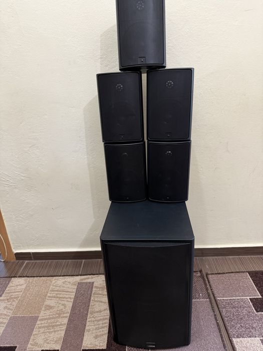 Canton 5бр колонки 10” Subwoofer