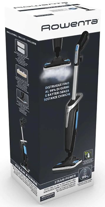 3г. гаранция. Неразопакована. Парочистачка ROWENTA Steam Power RY6555WH