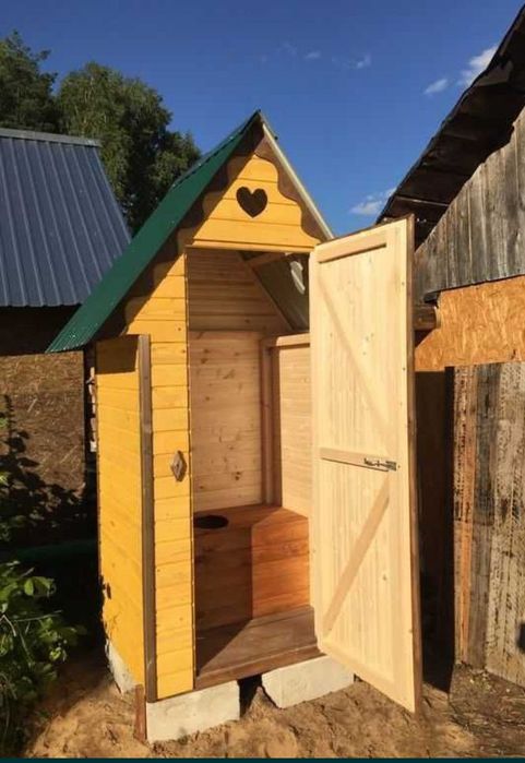Туалет Уличный Деревянный