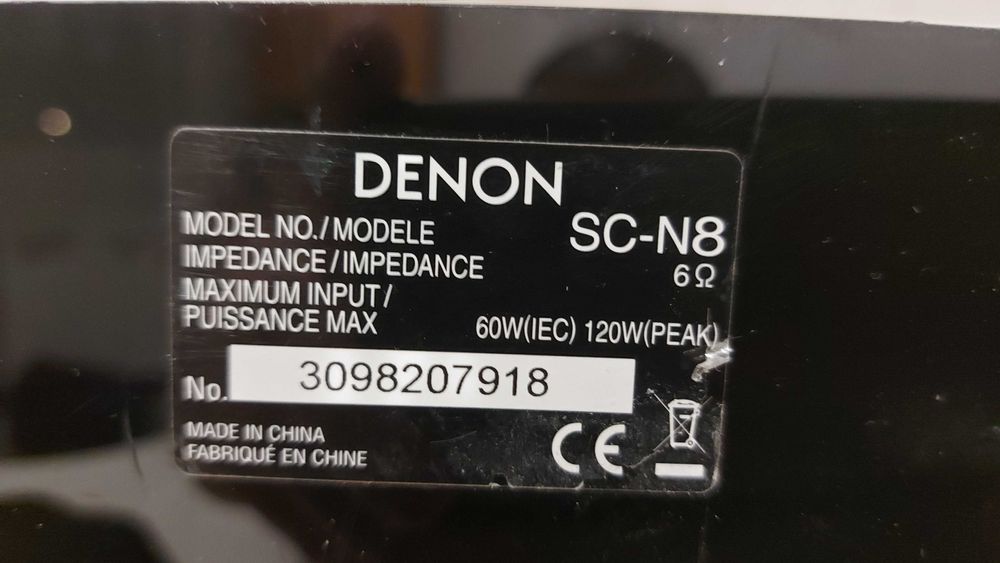 Boxe de raft Denon SC-N8 negre