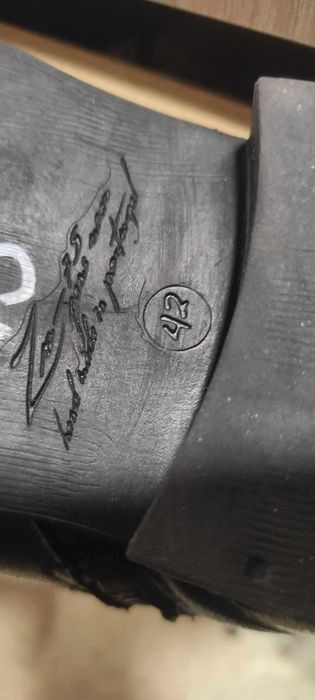 Мъжки боти от естествена кожа.