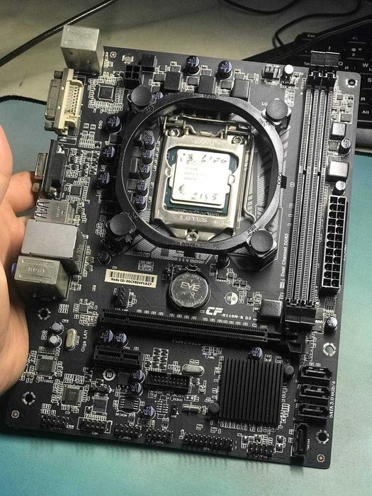 H110M-K D3 + I3-6100 + cooller