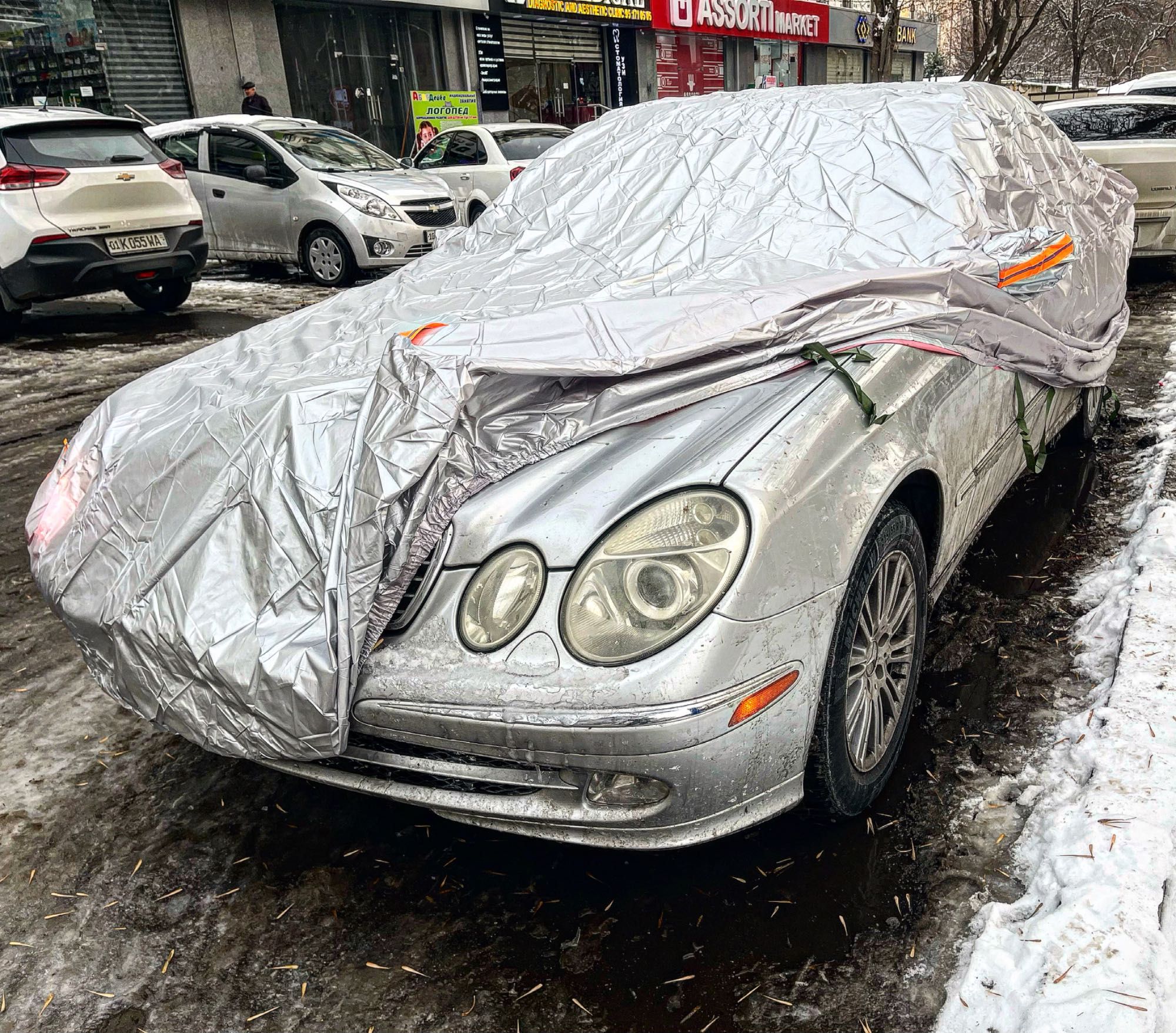 Авто тент чехол всесезонный доставка по городу бесплатно: 220 000 сум -  Аксессуары для авто Мирабад на Olx