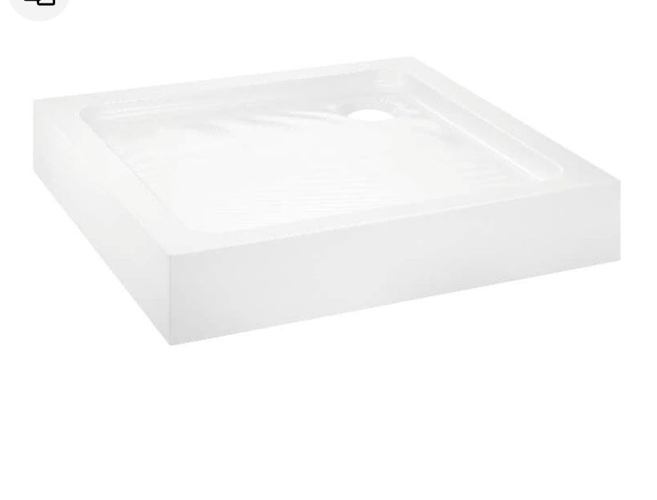 Cadă de duș pătrată good home 90x80 abs plus acril