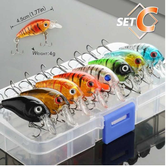 Промоция! Комплект воблери 7/8/10 броя