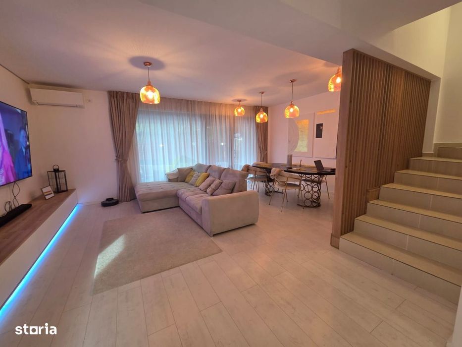 Vilă  cu mansardă, piscină și design modern – Tunari