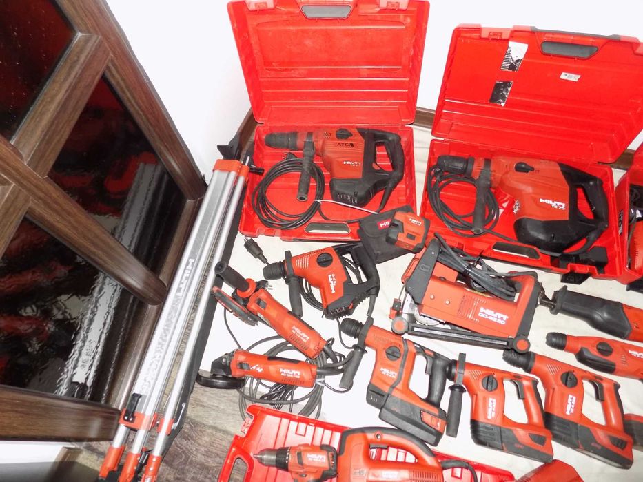 Scule Hilti functionale  TE 60 / TE 70 ,  Te 7 C , SR 30 -A36 , SL 6-A22 , Laser PM 2-LG