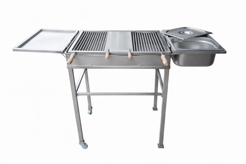 Gratar complet din inox alimentar