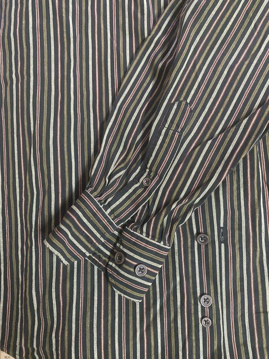 Мъжка Риза с дълъг ръкав на Loenzo Calvino размер L.