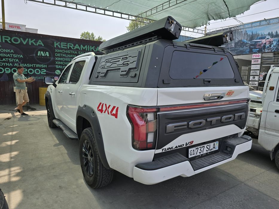 Кунг на JAC T6 T8, ISUZU D-MAX, FOTON TUNLAND V9 G7другие пикапы