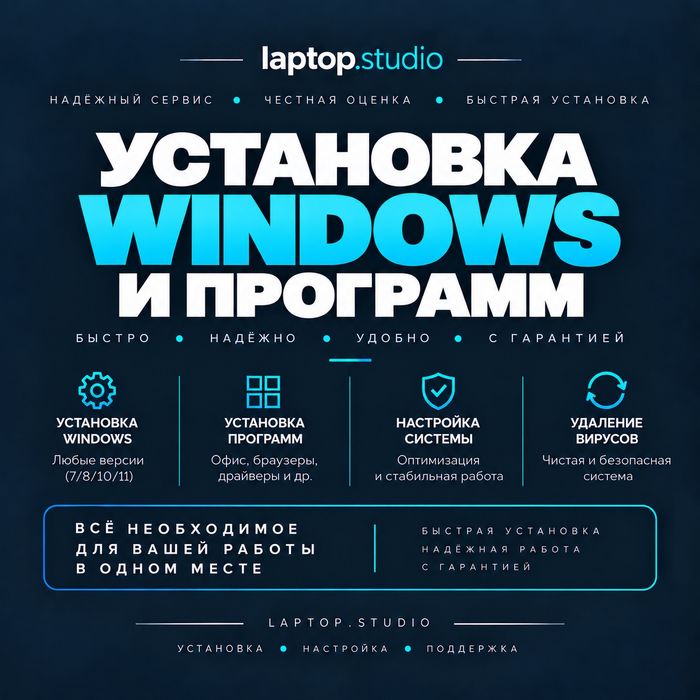 Установка Windows и программ/Настройка/Драйвера