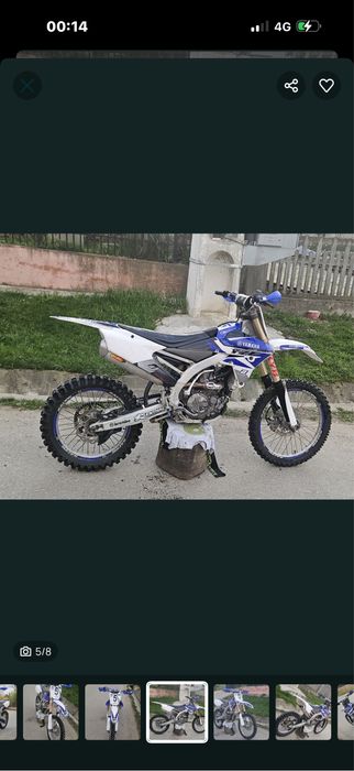 Vând yamaha yz450f 2016 injectie